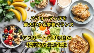 パフォーマンスを最大化する栄養バランス