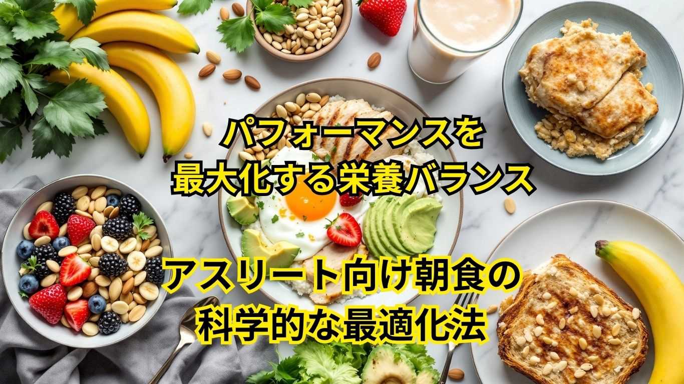 パフォーマンスを最大化する栄養バランス