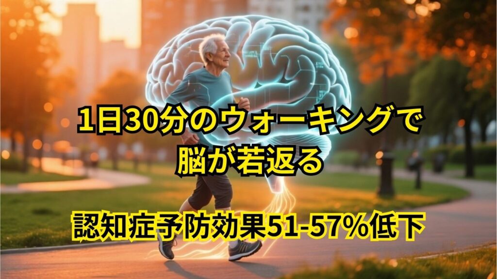 1日30分のウォーキング