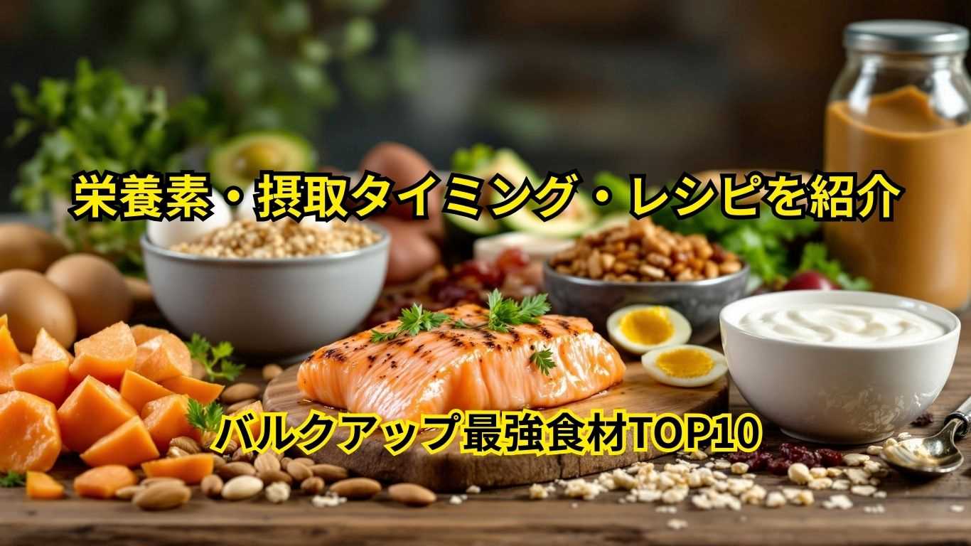 バルクアップ最強食材