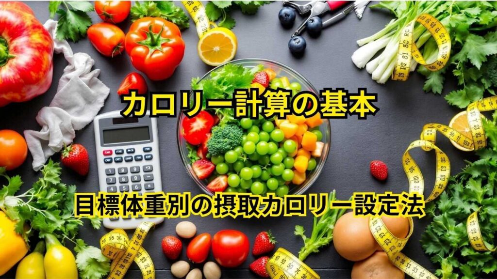 カロリー計算の基本