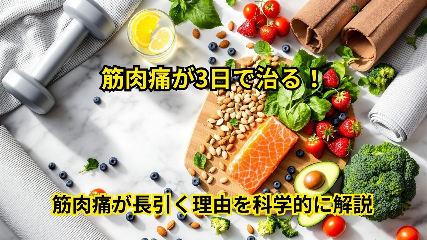 筋肉痛が3日で治る！