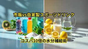 市販vs自家製スポーツドリンク