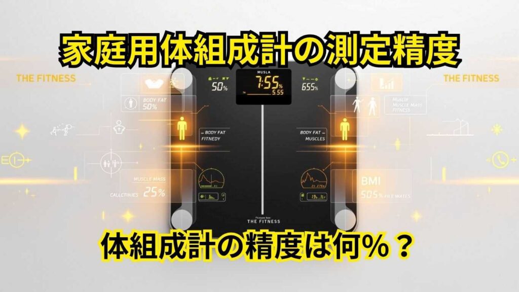 家庭用体組成計の測定精度