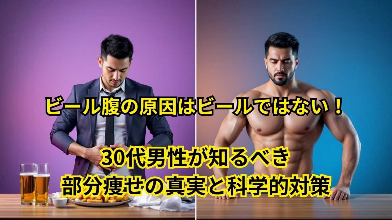 ビール腹の原因はビールではない！