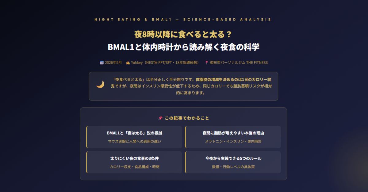 BMAL1と体内時計