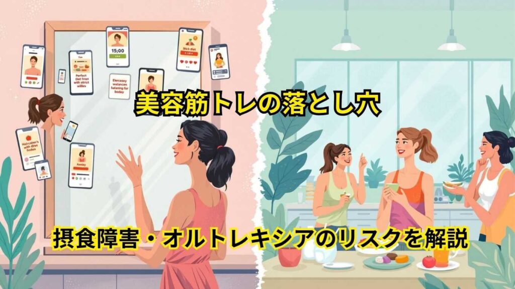 美容筋トレの裏に潜む摂食障害・オルトレキシア