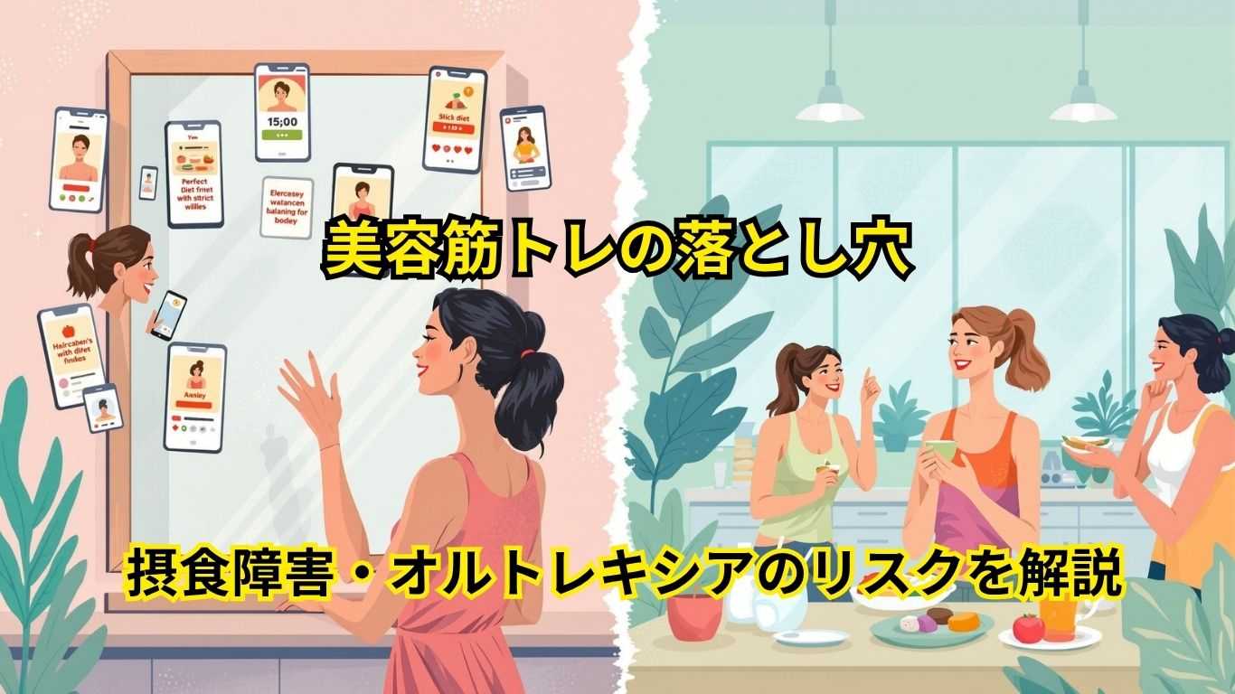 美容筋トレの裏に潜む摂食障害・オルトレキシア