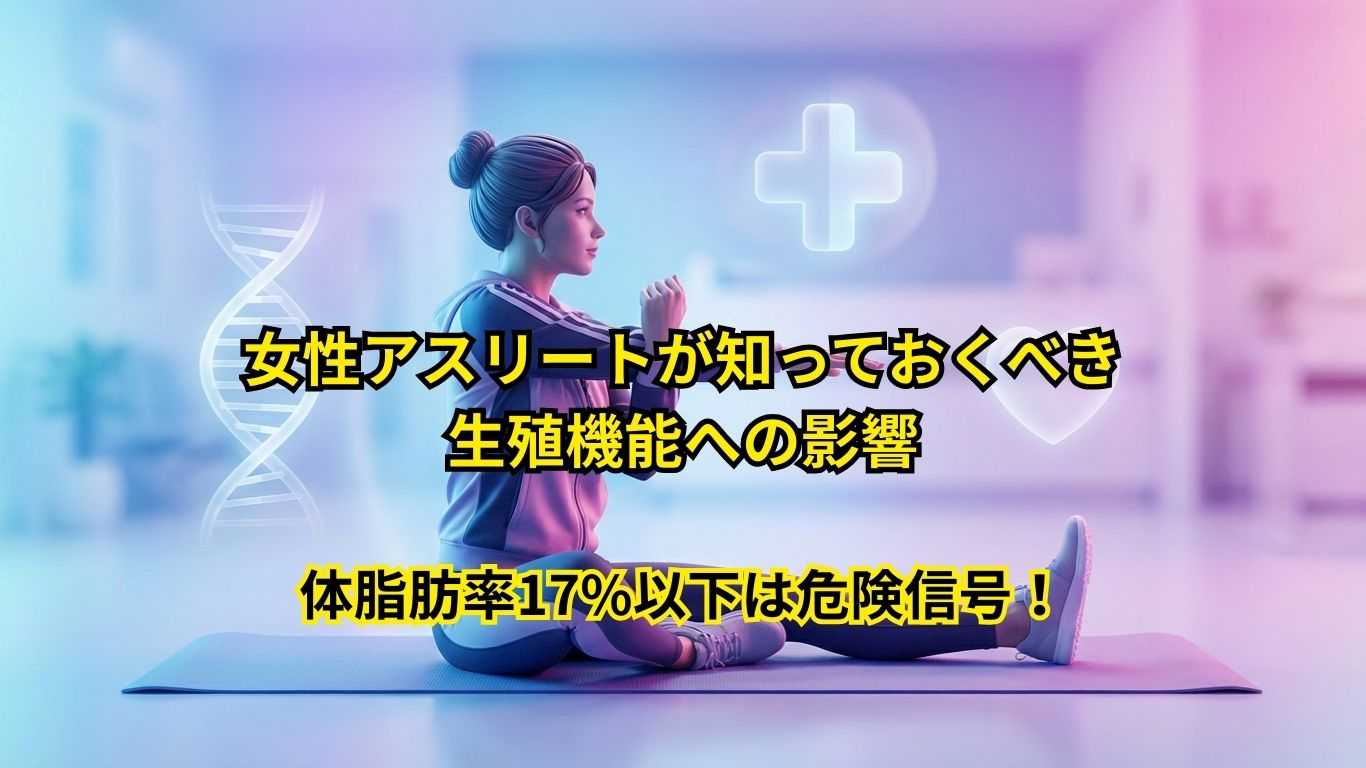 体脂肪率17%以下は危険信号！