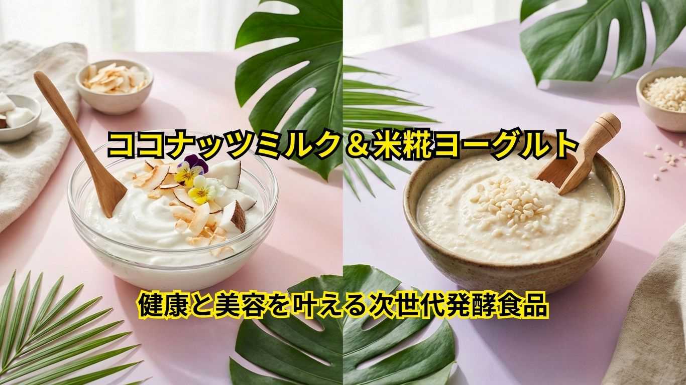 ココナッツミルク＆米糀ヨーグルト
