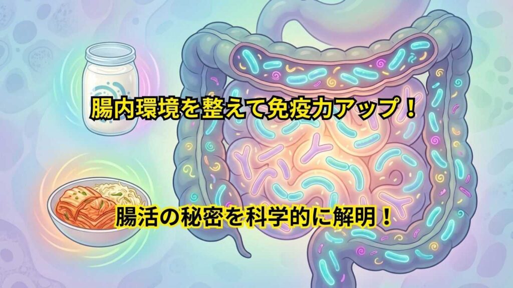 腸活の秘密を科学的に解明