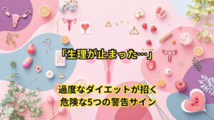 生理不順とダイエットの危険な関係