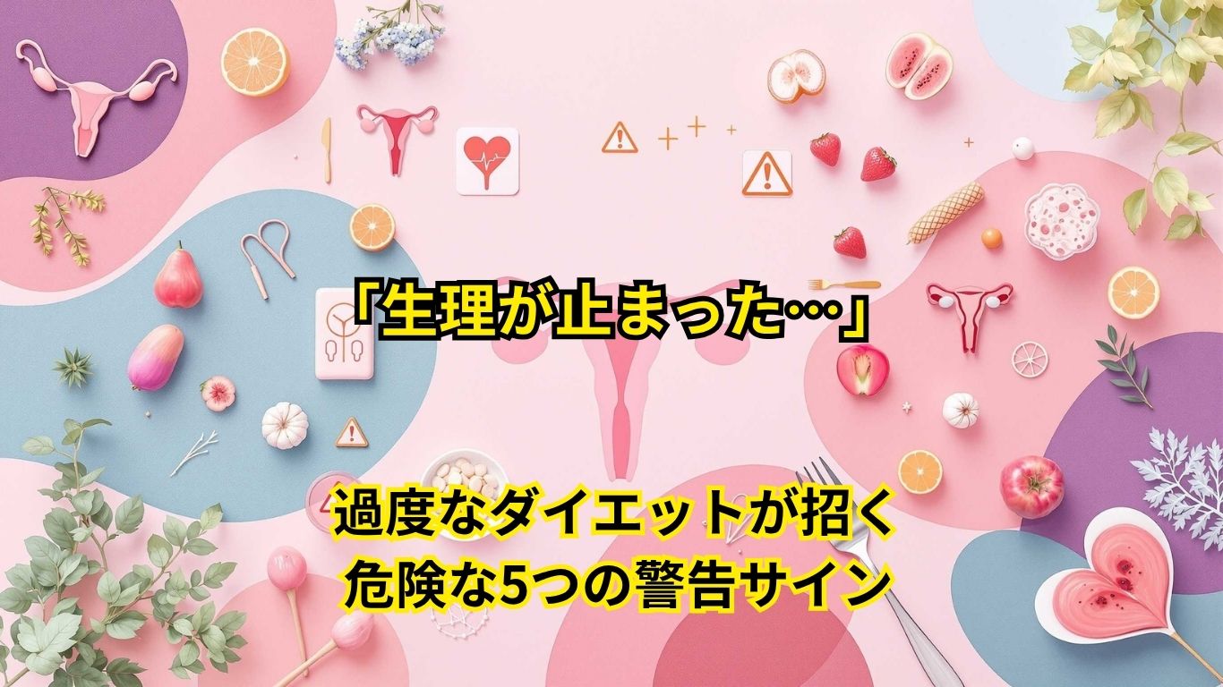 生理不順とダイエットの危険な関係