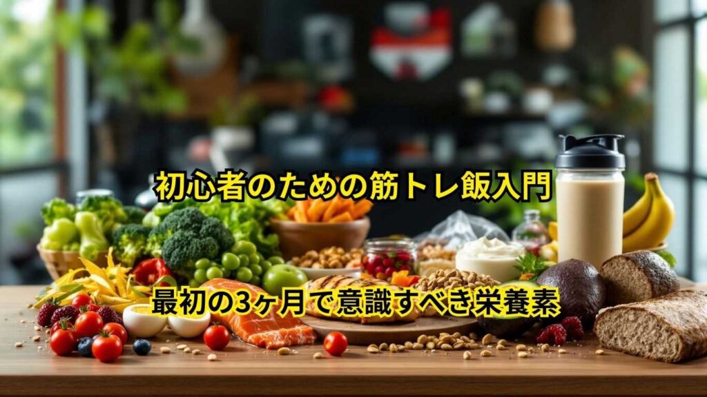 最初の3ヶ月で意識すべき栄養素