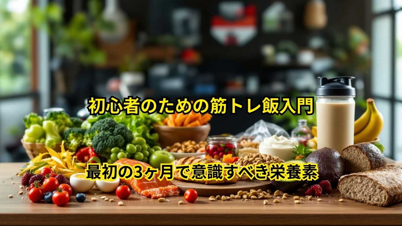 最初の3ヶ月で意識すべき栄養素