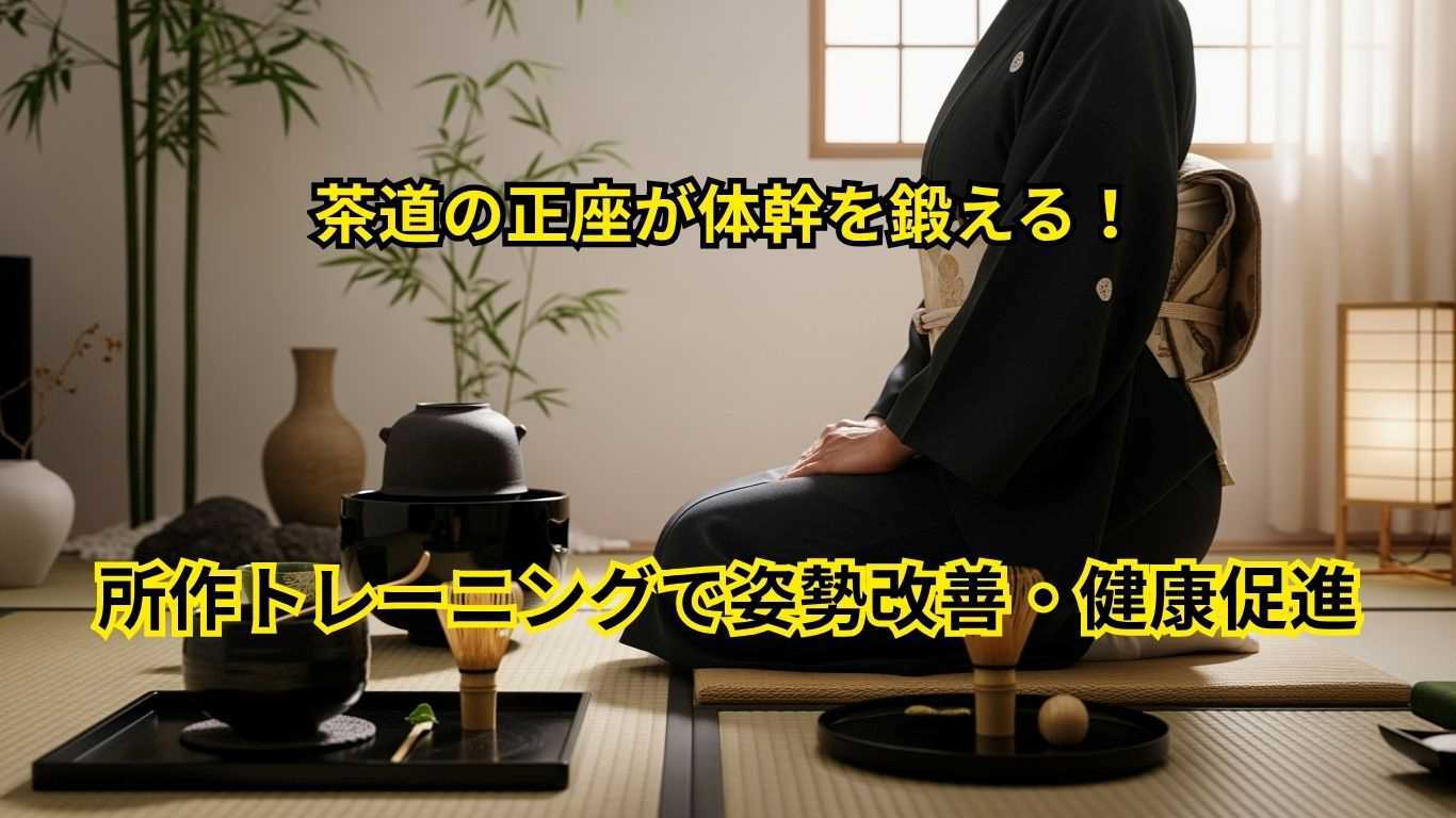 正座で鍛える！