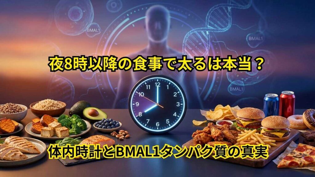 夜8時以降の食事で太るは本当?