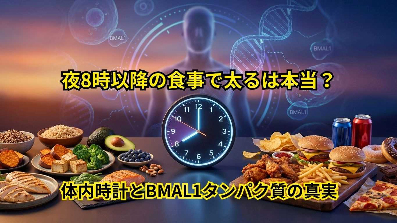 夜8時以降の食事で太るは本当？