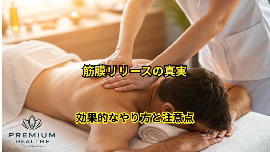 筋膜リリースの科学的効果