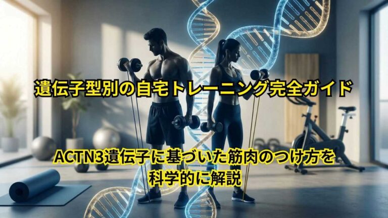 遺伝子型別の自宅トレーニング完全ガイド