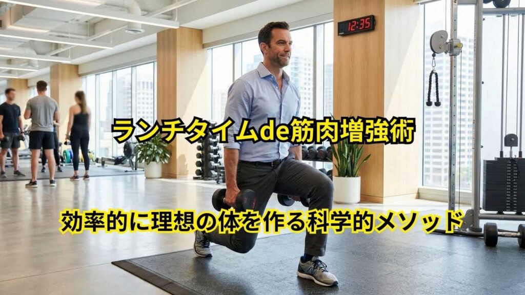 ランチタイムを活用した15-30分の効率的筋肉増強プログラム