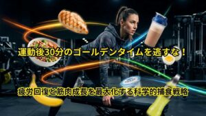 疲労回復と筋肉成長