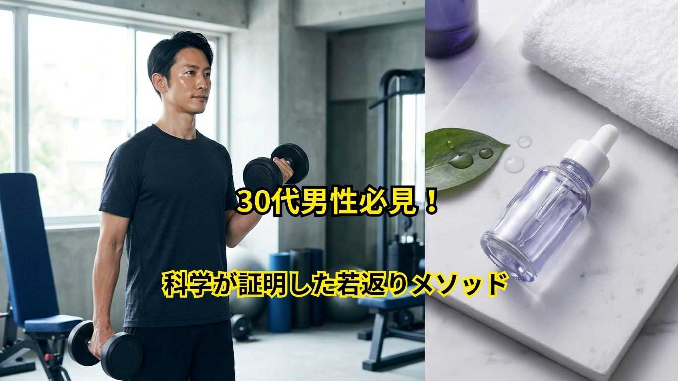 筋トレで肌年齢-3.9歳