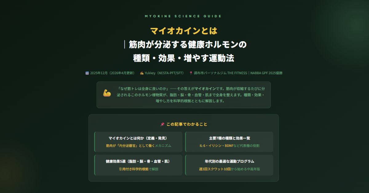 マイオカインとは