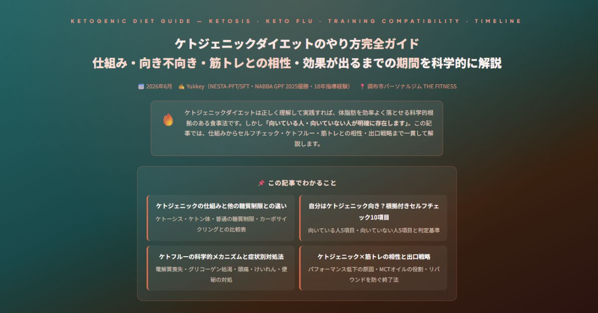 ケトジェニックダイエット