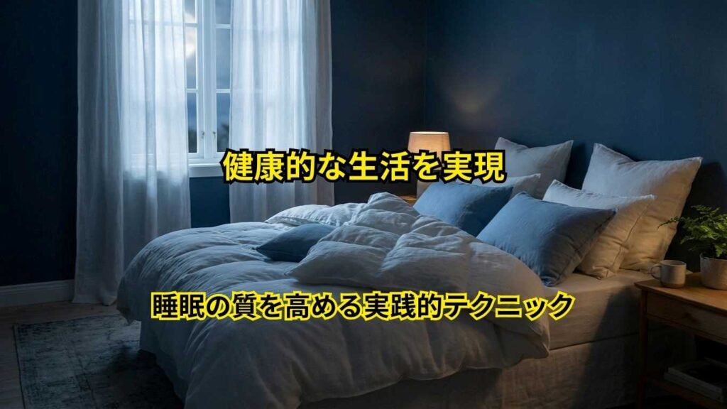 今夜から実践できる寝つき改善法