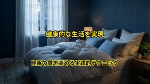 今夜から実践できる寝つき改善法