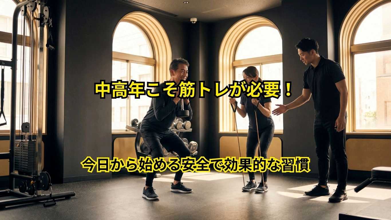 中高年の筋トレ