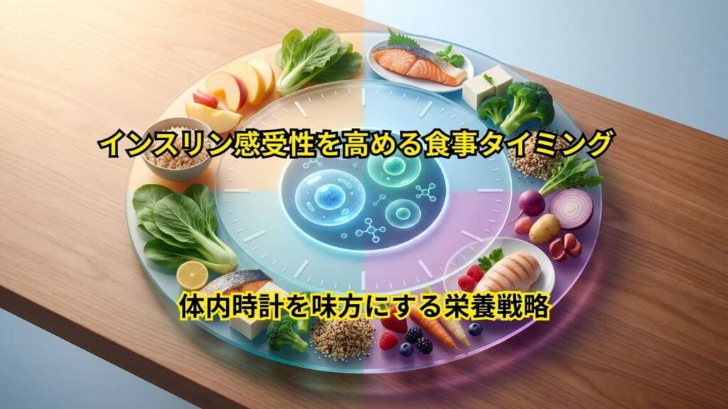 インスリン感受性を高める食事タイミング