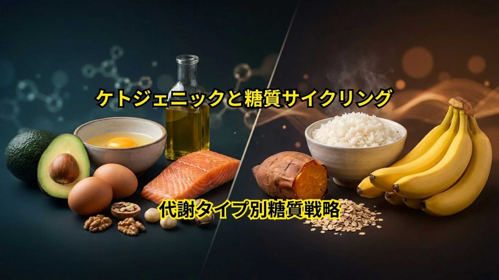 ケトジェニックvs糖質サイクリング