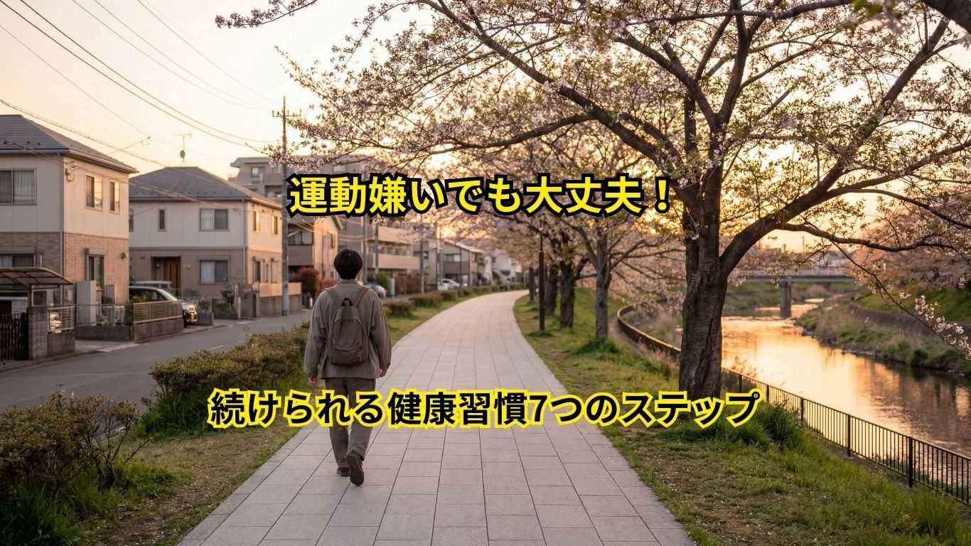 無理なく続く健康習慣