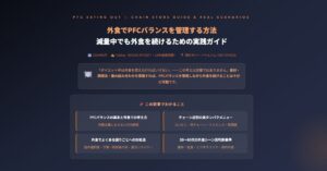 外食でPFCバランス