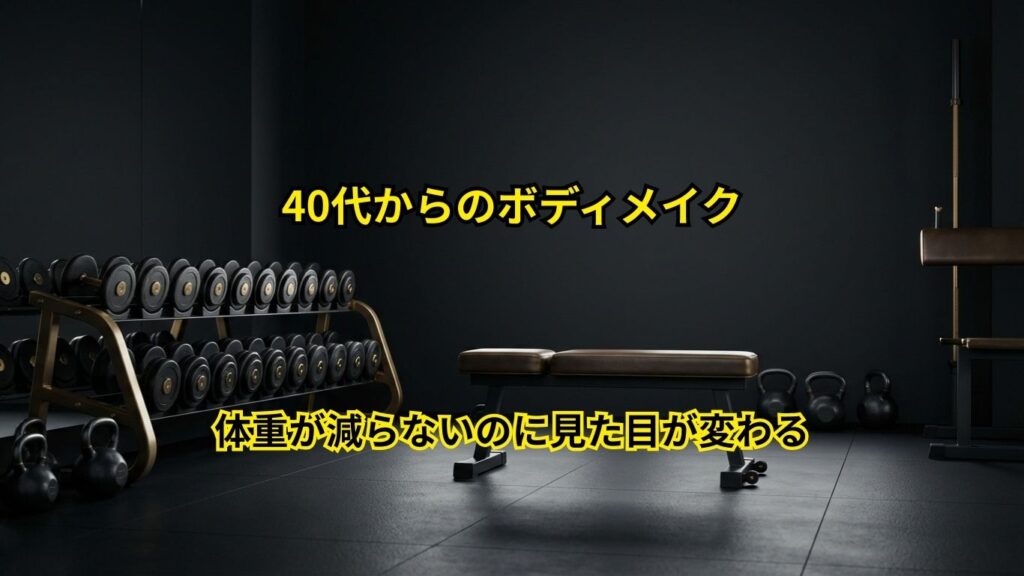 40代からのボディメイク