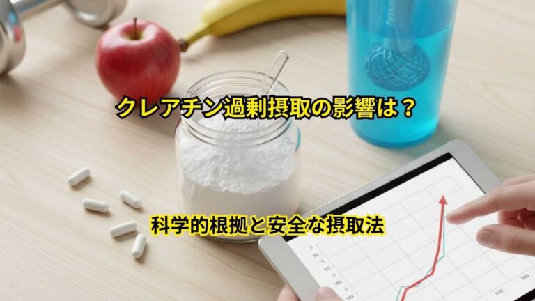 クレアチン過剰摂取の影響
