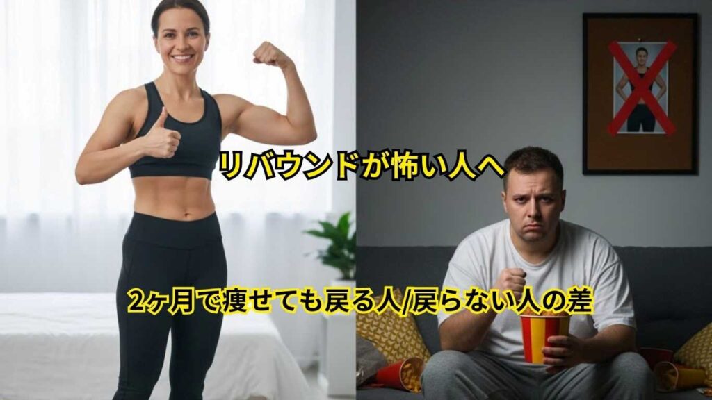 リバウンドが怖い人