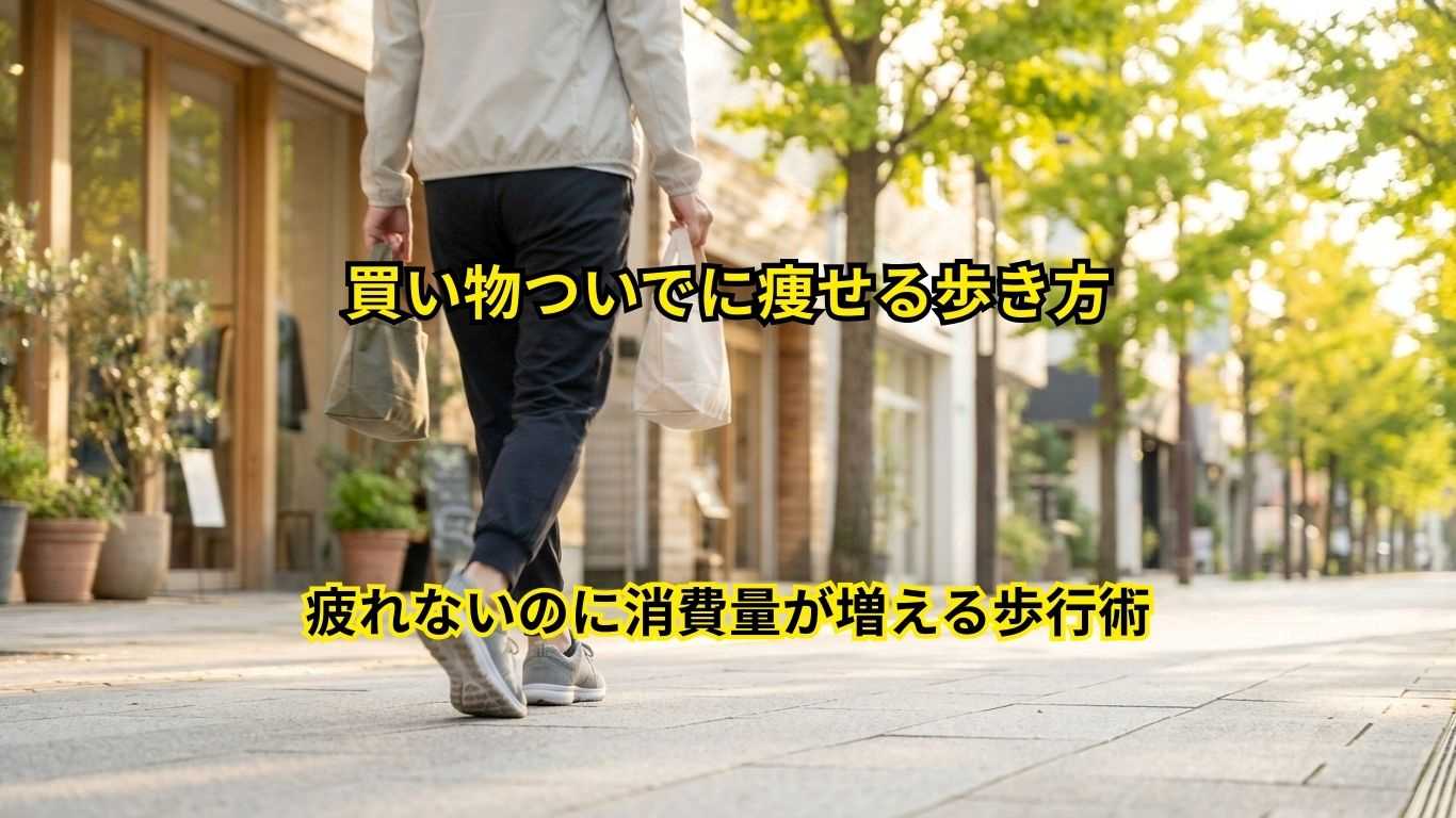 買い物ついでに痩せる