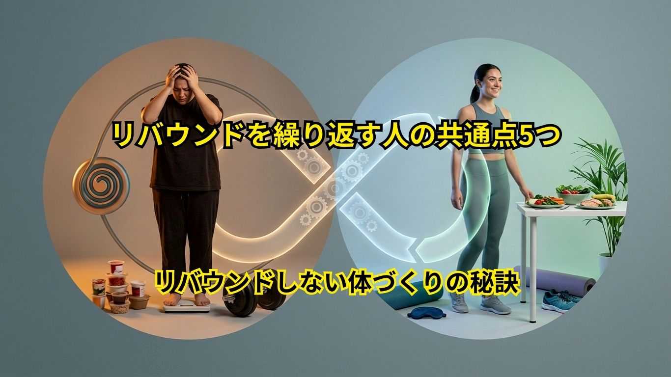 リバウンドしない体づくり