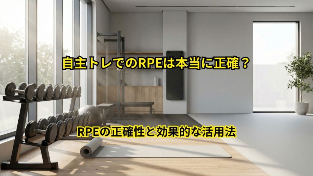RPE（主観的運動強度）