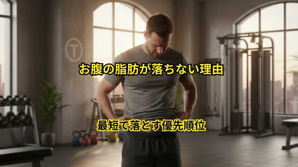 お腹の脂肪が落ちない理由