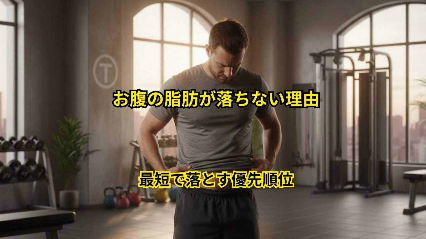 お腹の脂肪が落ちない理由