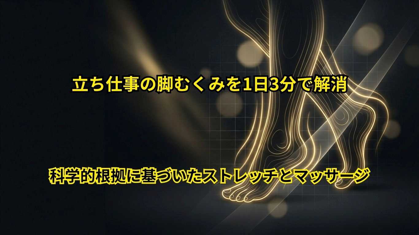 立ち仕事の脚むくみ