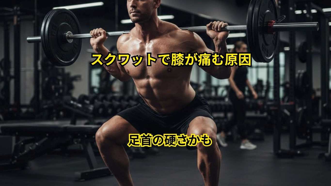 スクワットで膝が痛む原因