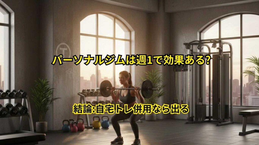 パーソナルジム週1通い