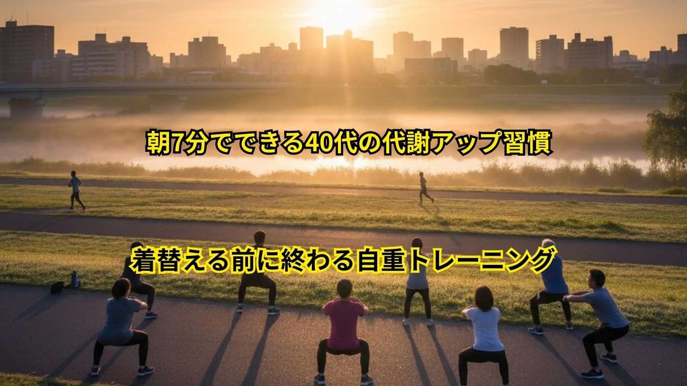 朝の自重トレーニング