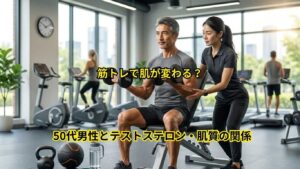 筋トレで肌が変わる