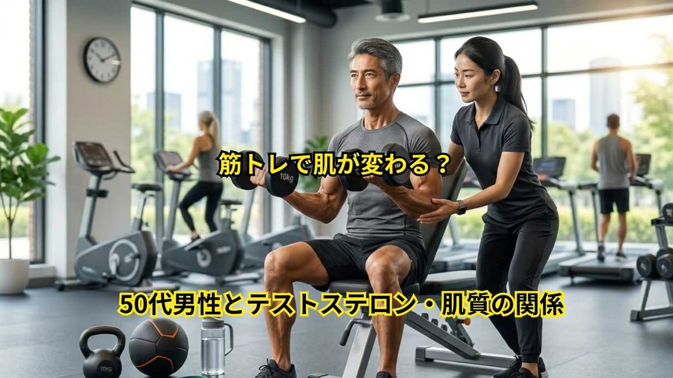 筋トレで肌が変わる